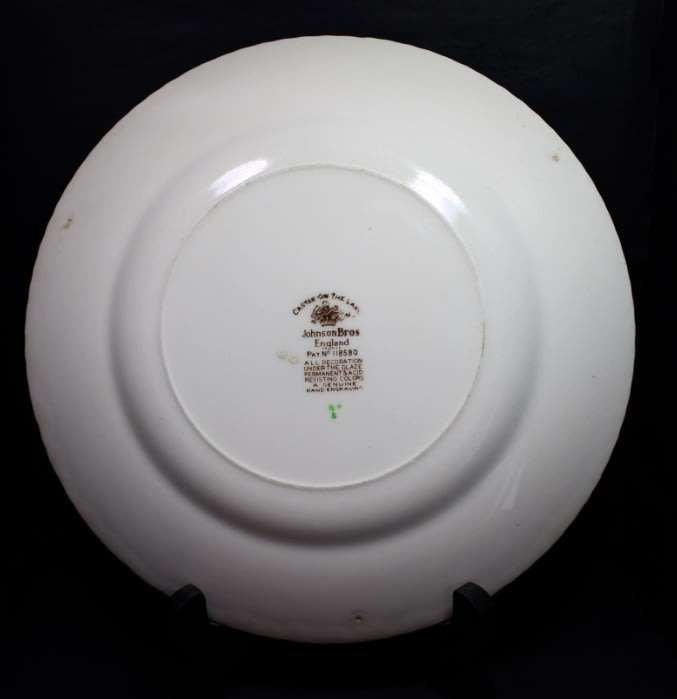 Vintage Johnson Bros Decorative Wall Plate  - Castle On The Lake