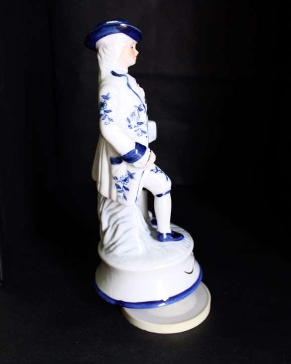 Rotating Musical Man Figurine
