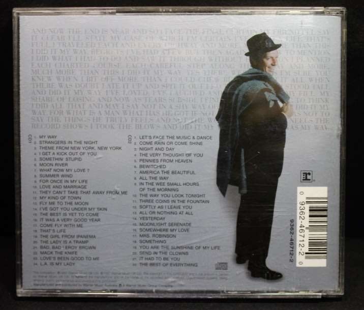 My Way The Best Of Frank Sinatra Double CD