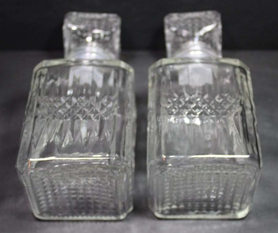Set of Two Small Decanters