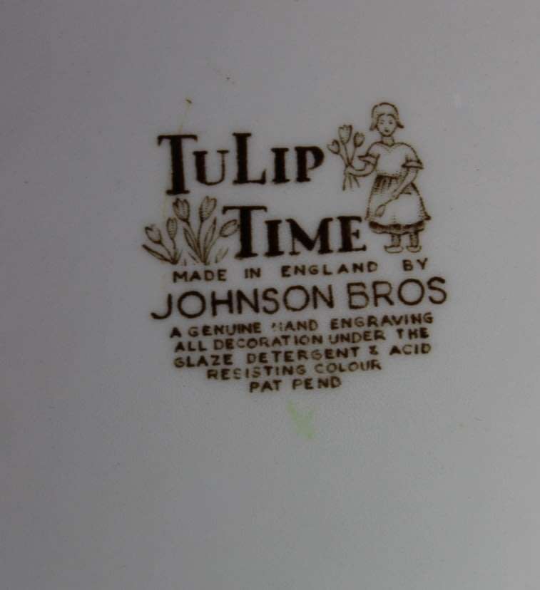 Johnson Bros Tulip Time Serving Platter