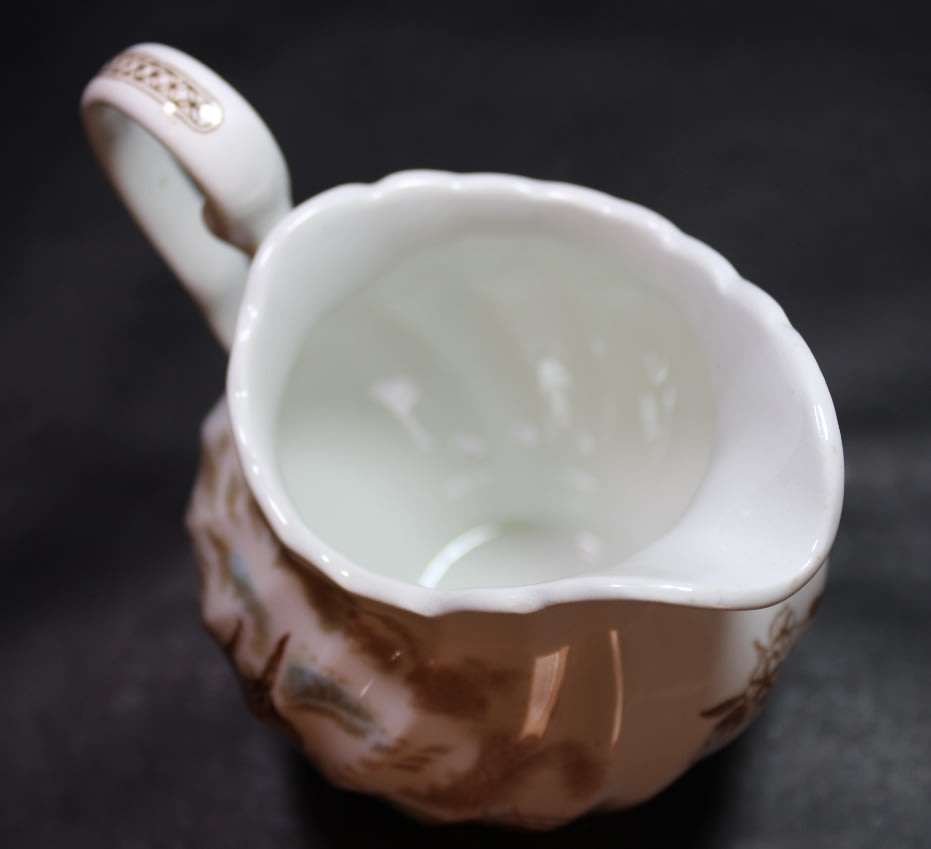 Johnson Bros Tulip Time Sauce Jug.