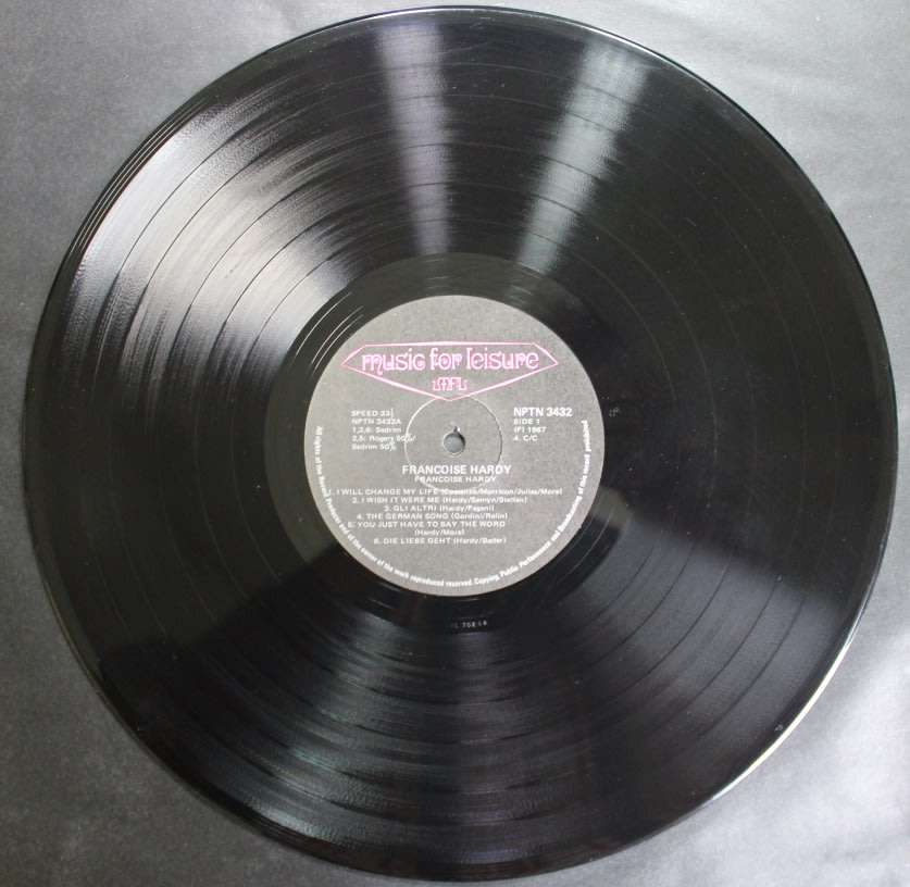 Francois Hardy Goes International LP