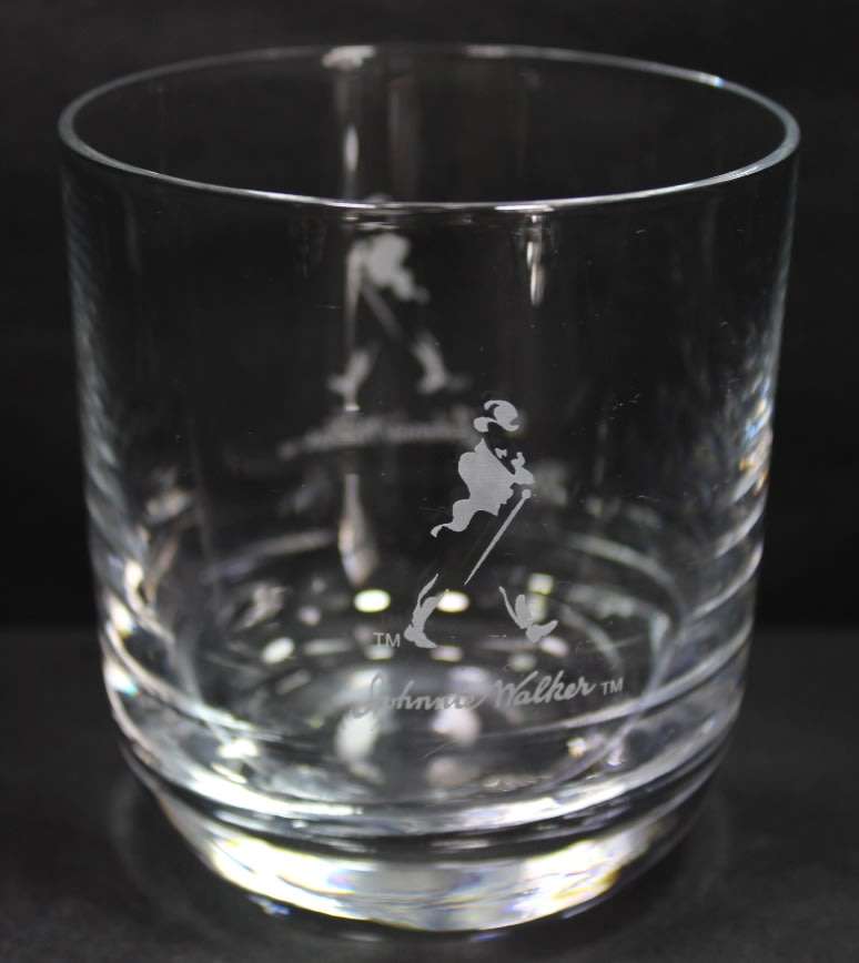 Johnnie Walker Whisky Glasses, Set Of Three