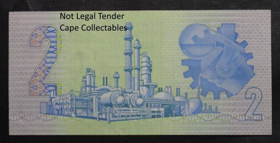 South Africa 2 Rand Bank Note 1983