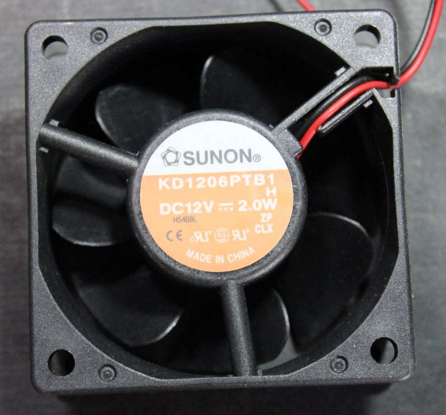 Sunon 60mm x 25mm 12v Fan (60 x 60 x 25mm)