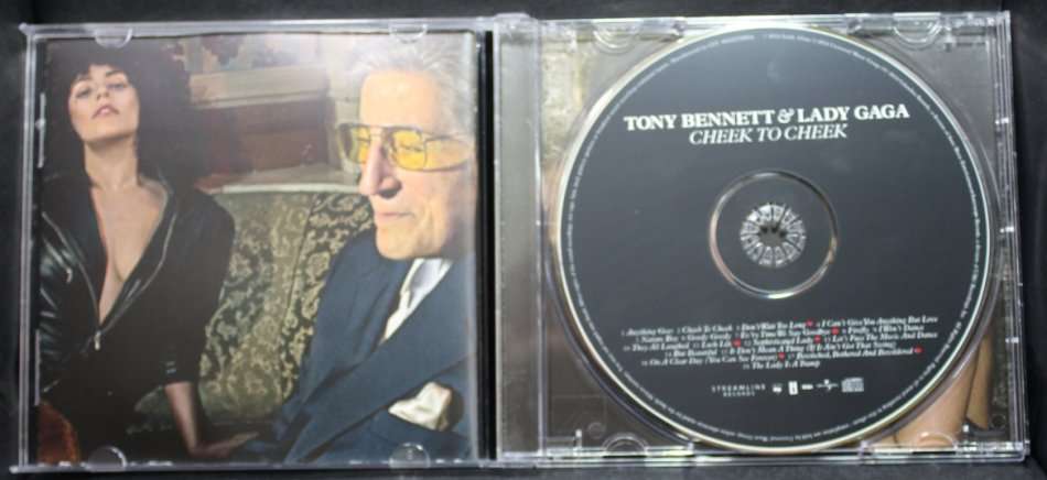 Tony Bennett and Lady Gaga Cheek to Cheek CD