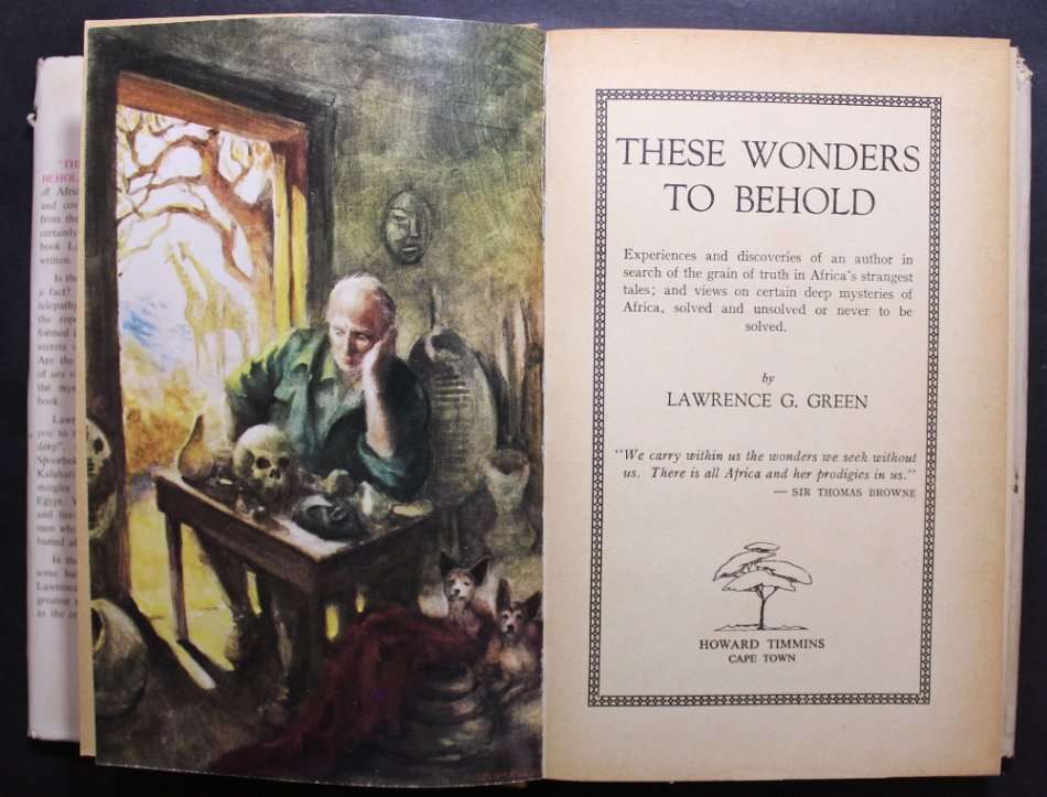These Wonders To Behold by Lawrence G Green