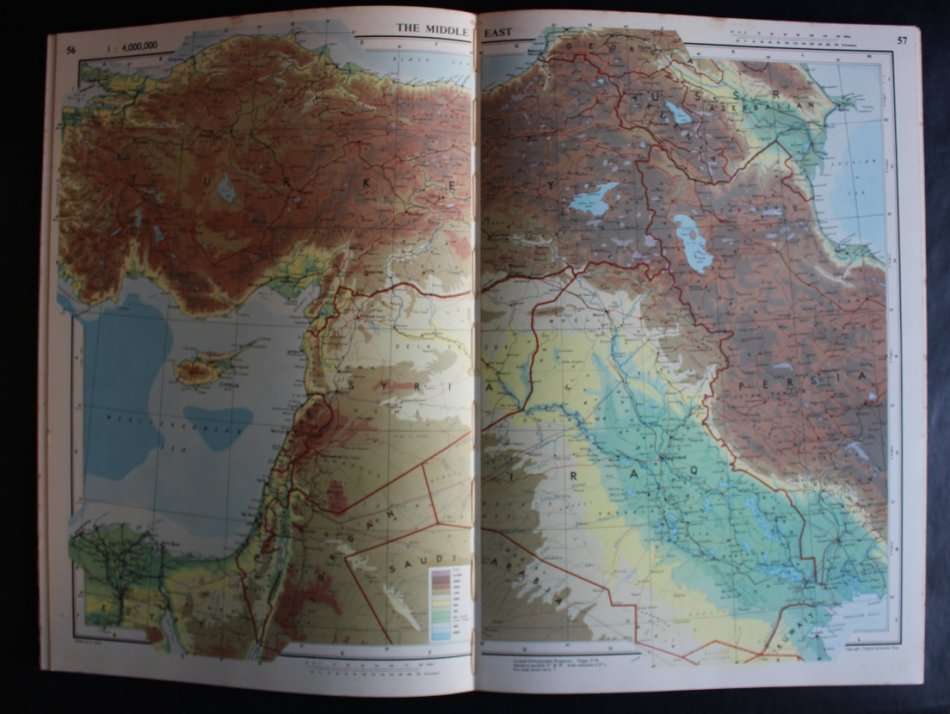 The Oxford Atlas 1951 First Edition