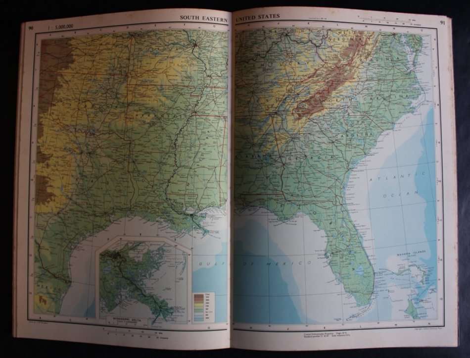 The Oxford Atlas 1951 First Edition