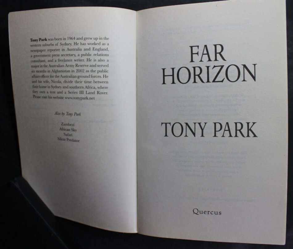 Far Horizon by Tony Park, Softcover Book
