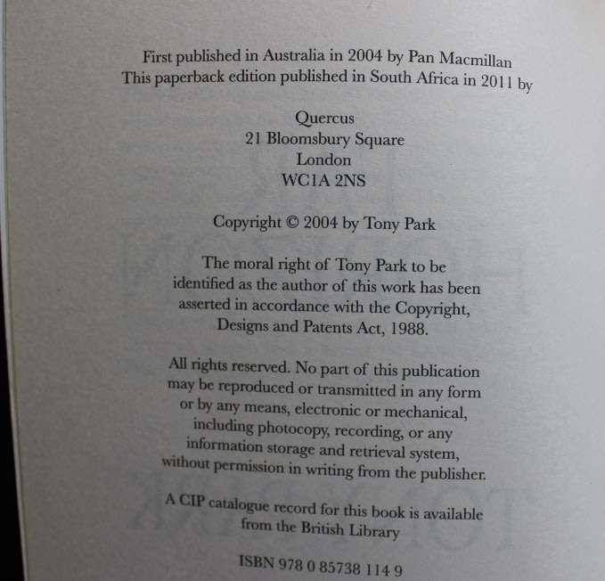 Far Horizon by Tony Park, Softcover Book