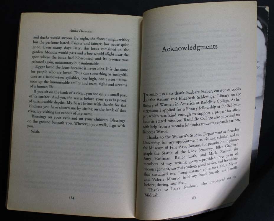 The Red Tent by Anita Diamant, Softcover Book