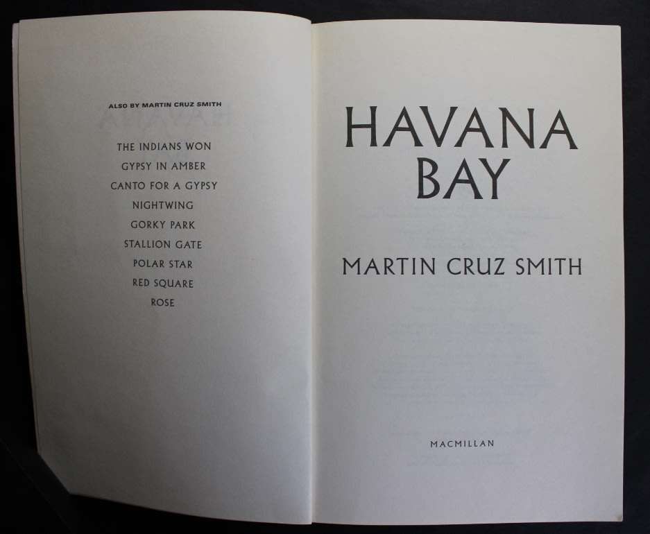 Havana Bay by Martin Cruz Smith, Softcover Book