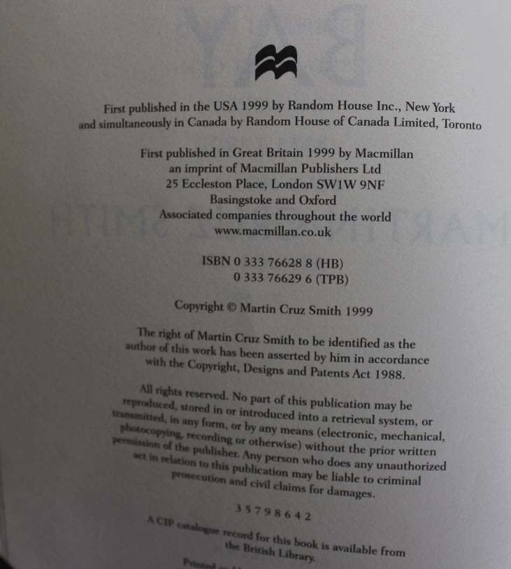 Havana Bay by Martin Cruz Smith, Softcover Book