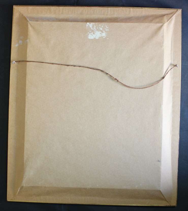 "Peasant Woman Bending Over" by Vincent van Gogh, Framed Print