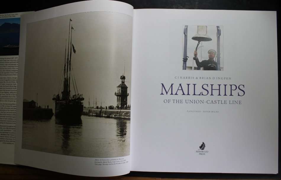 Mail Ships Of The Union-Castle Line Hardcover Book First Edition.