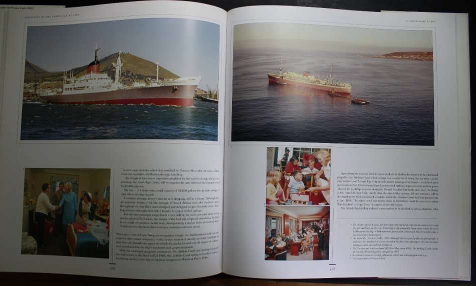 Mail Ships Of The Union-Castle Line Hardcover Book First Edition.