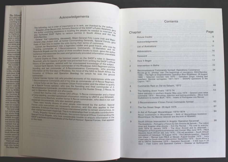 The Silent War by Peter Stiff Hardcover Book First Edition