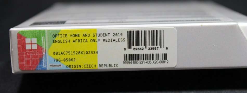 Microsoft Office Home and Student 2019 Medialess PC and Mac