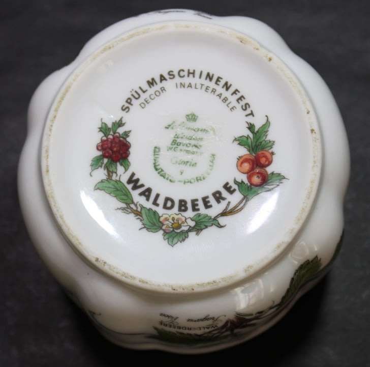 Seltmann Weiden Gloria Waldbeere Sugar Bowl