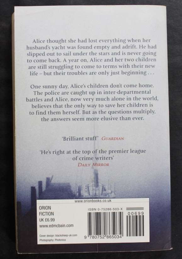 Ed McBain Alice In Jeopardy Softcover Book