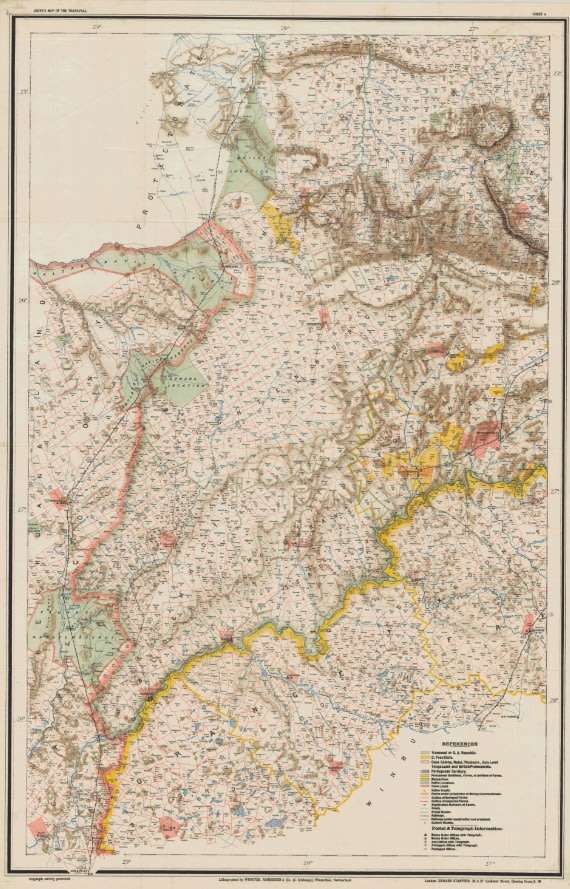 Jeppe`s Transvaal 1899 6 x Maps Digital Download