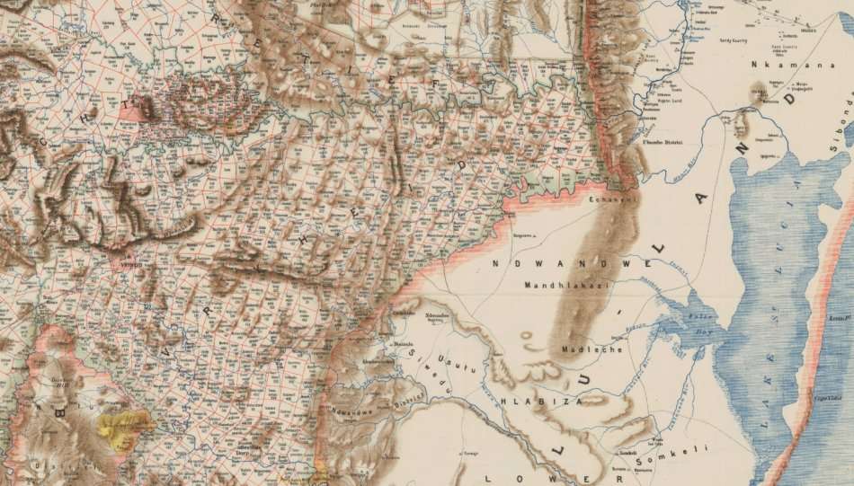 Jeppe`s Transvaal 1899 6 x Maps Digital Download