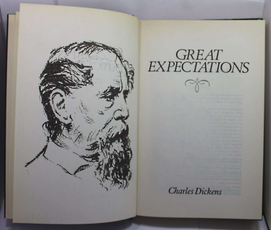Great Expectations by Charles Dickens Hardcover Book