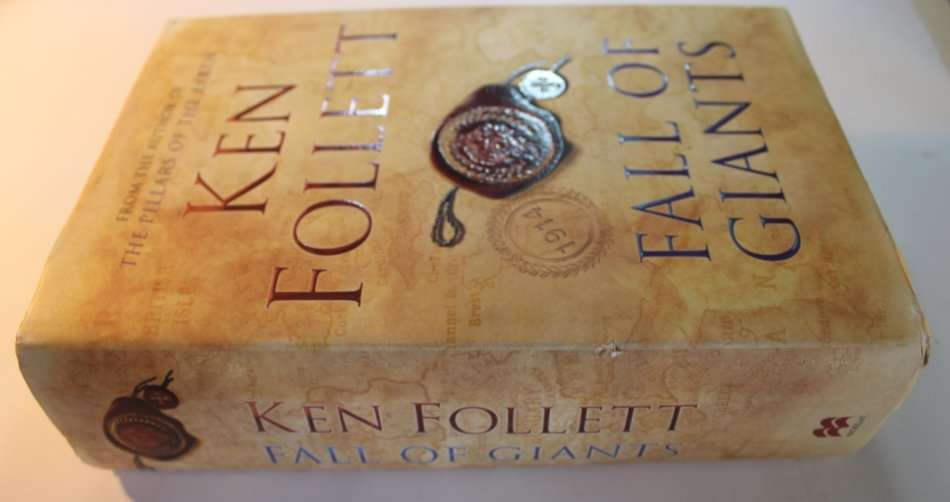 Fall Of Giants by Ken Follett Hardcover Book First Edition.