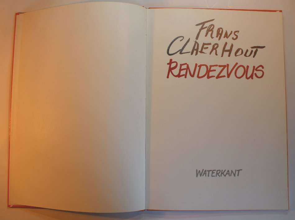 Rendezvous by Frans Claerhout Signed Hardcover Book
