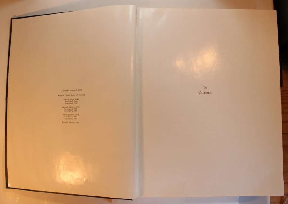 An Atlas of Anatomy by Boileau Grant Fourth Edition 1956 Hardcover Book