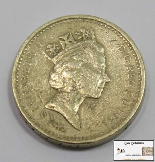 United Kingdom One Pound Coin 1985 Commemorative Issue VF20