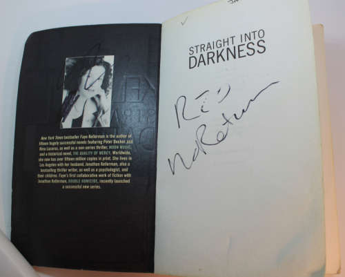 Straight Into Darkness By Faye Kellerman Softcover Book