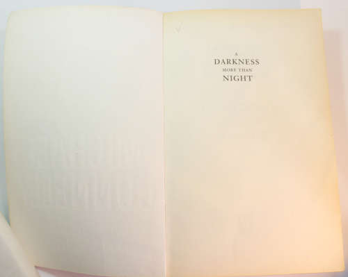 A Darkness More Than Night by Michael Connelly Softcover Book