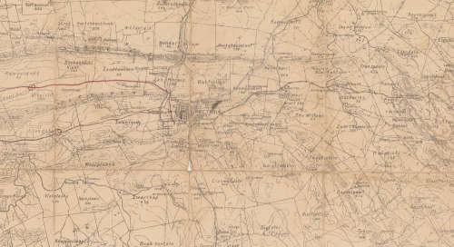 Major Jackson Series Vintage Maps of the Transvaal 1901 on 1 x 16GB USB