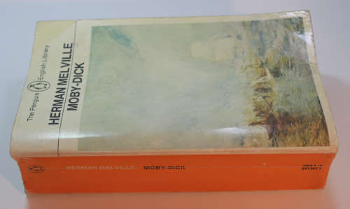 Moby Dick by Herman Melville The Penguin English Library Softcover Book
