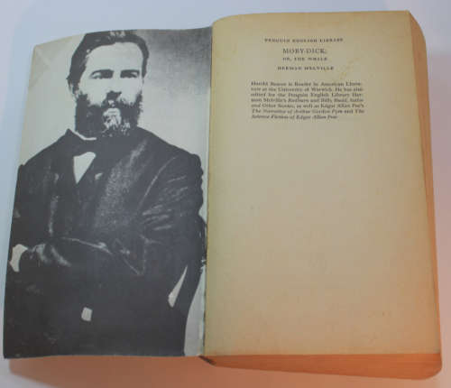 Moby Dick by Herman Melville The Penguin English Library Softcover Book