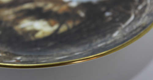 Valley Farm, A Decorative Wall Plate by Coalport, Painted by John Constable