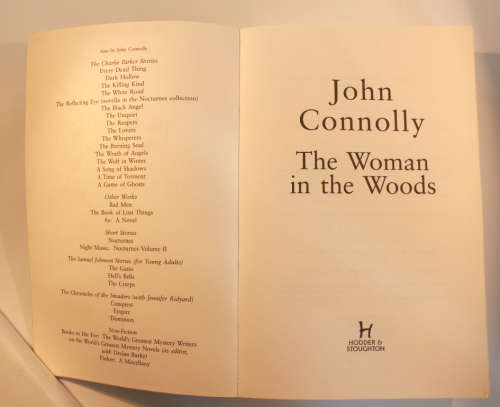 The Woman In The Woods by John Connolly Softcover Book