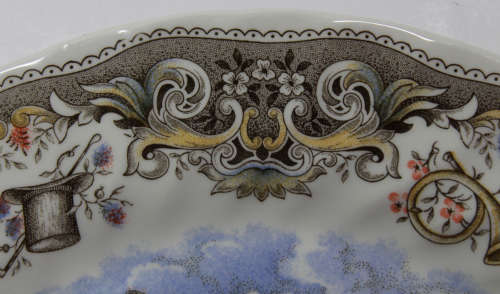 Vintage Decorative Plate by Churchill - Hunting Scenes by J F Herring `The Find.`