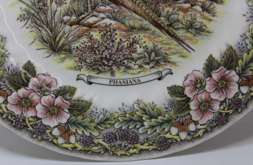 Vintage Decorative Plate by Churchill - Wildlife Scenes Series `Phasiana`