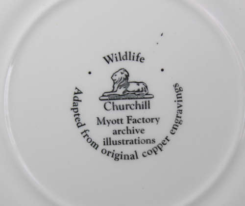 Vintage Decorative Plate by Churchill - Wildlife Scenes Series `Phasiana`