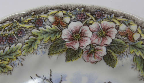 Vintage Decorative Plate by Churchill - Wildlife Scenes Series `Cervus Elaphus`