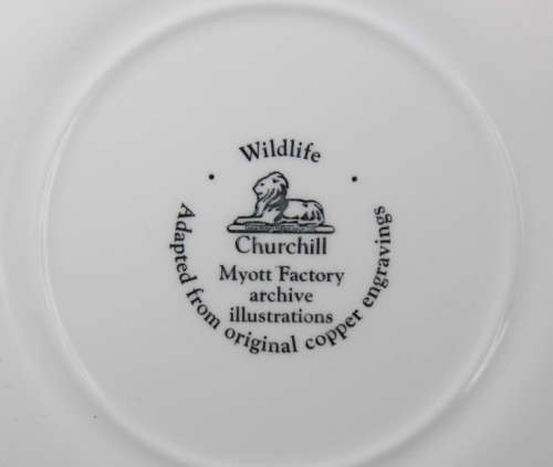 Vintage Decorative Plate by Churchill - Wildlife Scenes Series `Cervus Elaphus`