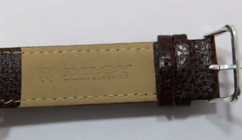 Rotary 21 Jewels Automatic Men`s Gold Plated Wristwatch New Leather Strap