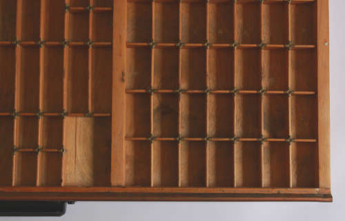 Original Hamilton Letterpress Big Printers Drawer 95 Division Printers Tray