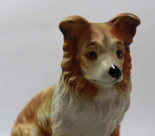 Border Collie Mounted on Solid Base Ornament by Border Fine Arts