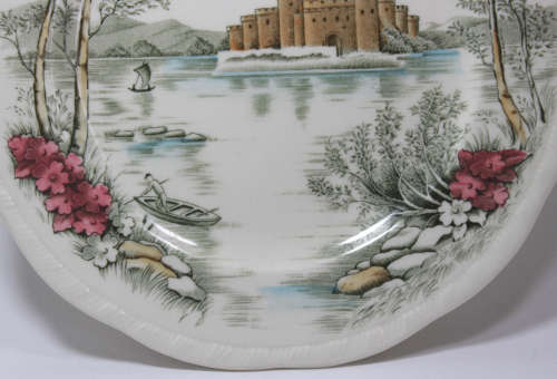 Vintage Alfred Meakin Decorative Wall Plate - Queen`s Castle.