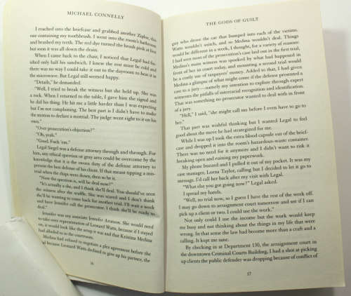 The Gods Of Guilt by Michael Connelly Softcover Book